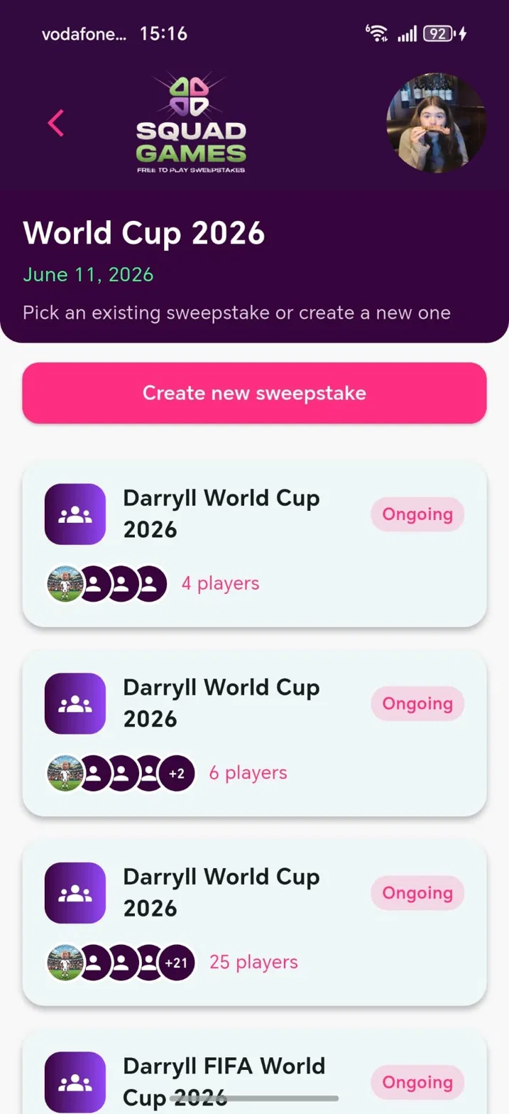 World Cup 2026 sweepstake